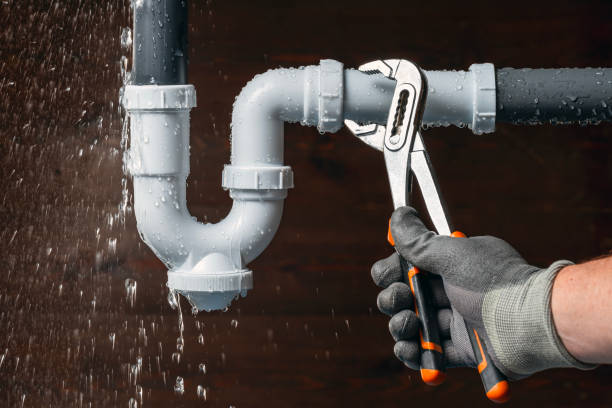 Professional Emergency Plumber technician working in Crystal Hill, VA